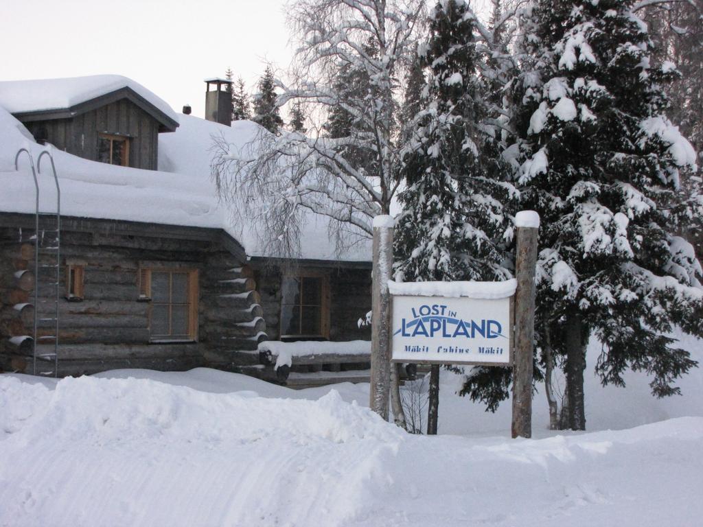 Lost Inn Cabins Äkäslompolo Exterior foto