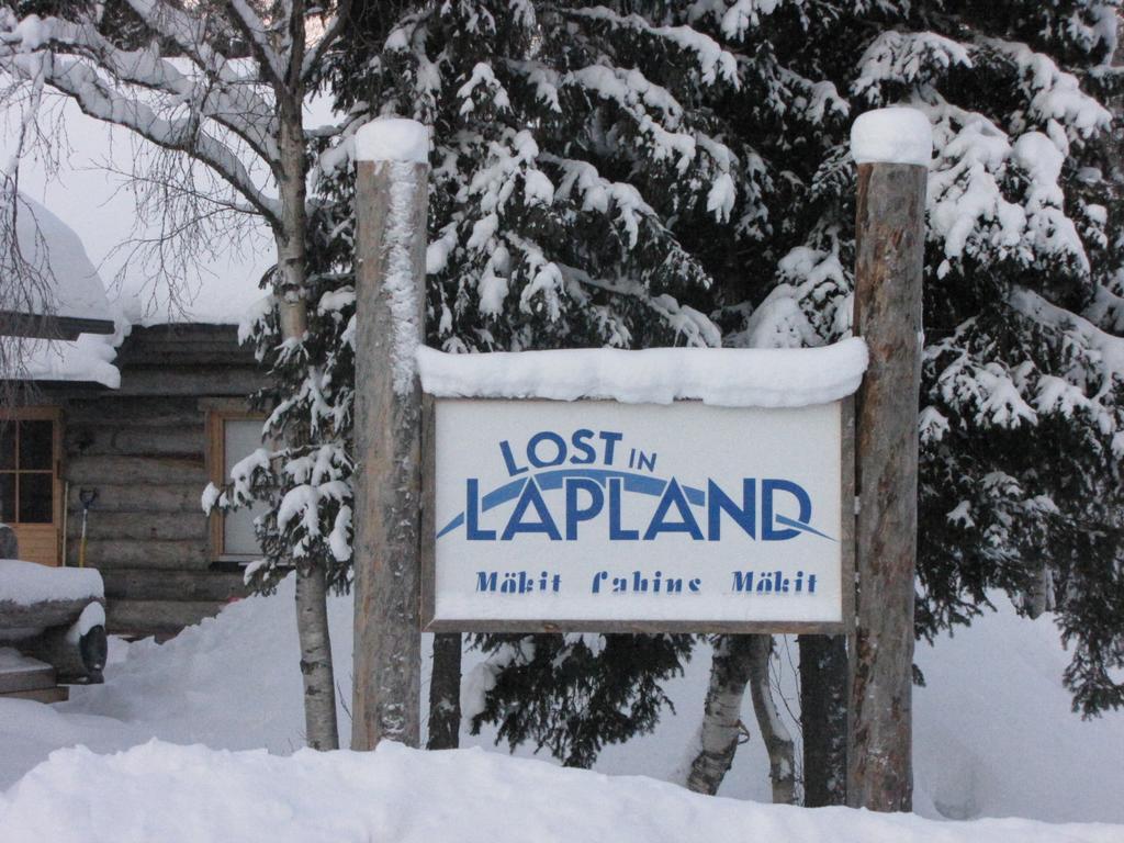 Lost Inn Cabins Äkäslompolo Exterior foto